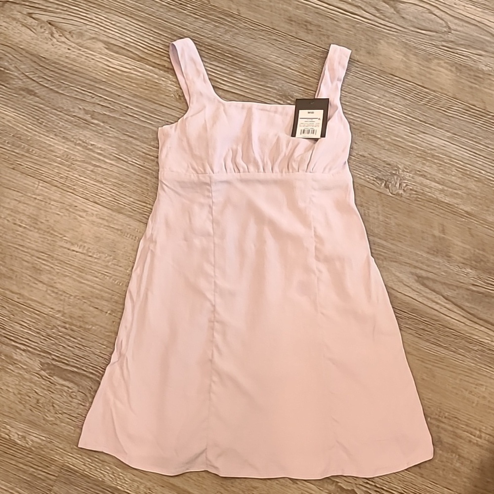 Art Class Purple Spaghetti Strap Sundress Size Medium/8 - Picture 2 of 4